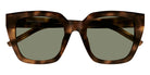Saint Laurent® M143/F SL M143/F 003 52 - Havana / Green Sunglasses