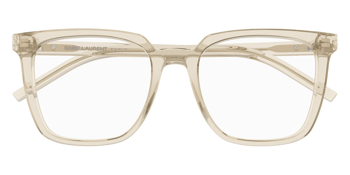 Saint Laurent® M146 OPT SL M146 OPT 004 54 - Beige Eyeglasses