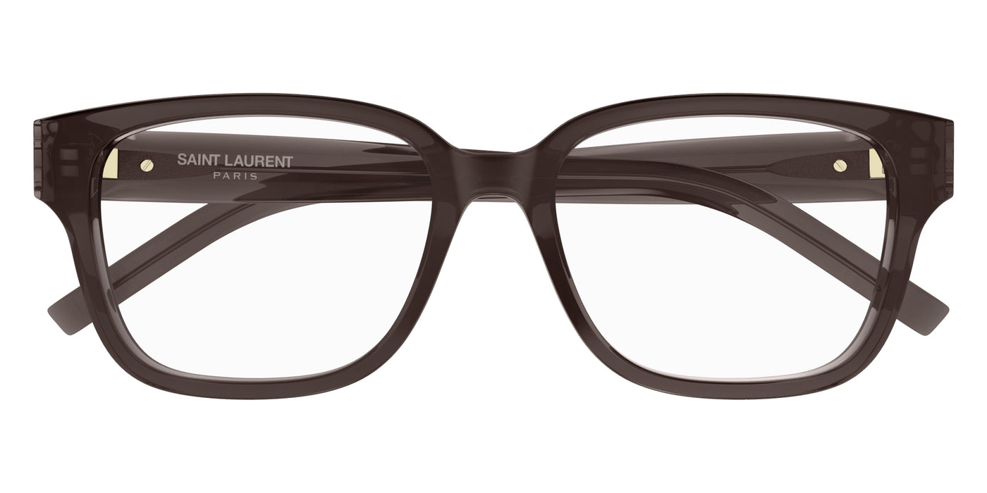 Saint Laurent® M150 SL M150 005 55 - Brown Eyeglasses