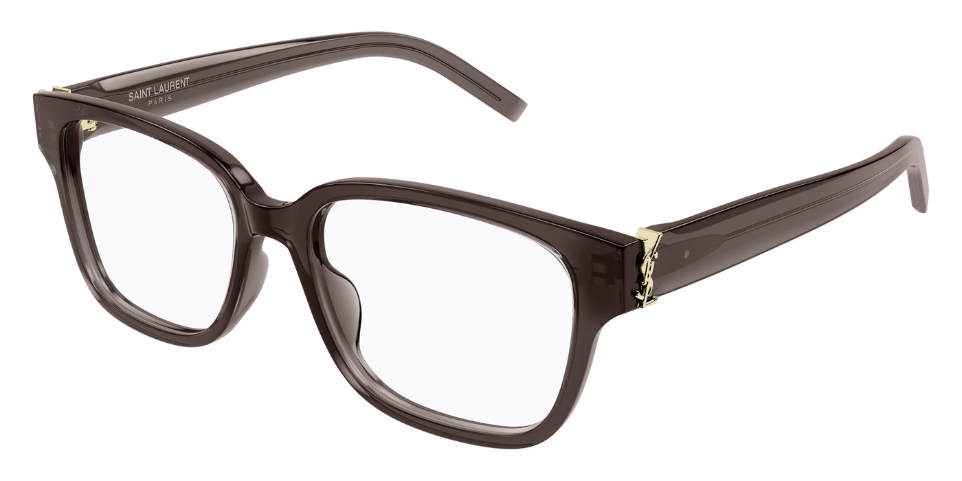 Saint Laurent® M150 SL M150 005 55 - Brown Eyeglasses