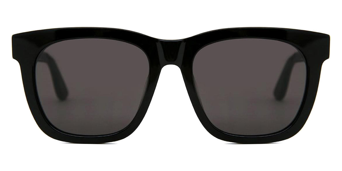 Saint Laurent® M24/K SL M24/K 005 55 - Black / Black Sunglasses