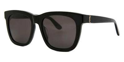 Saint Laurent® M24/K SL M24/K 005 55 - Black / Black Sunglasses
