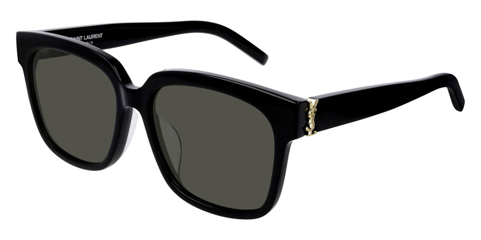 Saint Laurent® M40/F SL M40/F 003 55 - Black / Gray Sunglasses