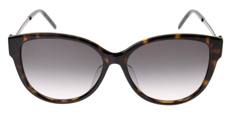 Saint Laurent® M48S/K SL M48S/K 004 56 - Havana/Gold / Gray Gradient Sunglasses