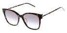 Saint Laurent® M48S/K SL M48S/K 004 56 - Havana/Gold / Gray Gradient Sunglasses