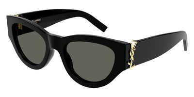 Saint Laurent® M94/F SL M94/F 001 53 - Black / Gray Sunglasses