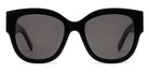 Saint Laurent® M95/F SL M95/F 005 56 - Black / Gray Polarized Sunglasses