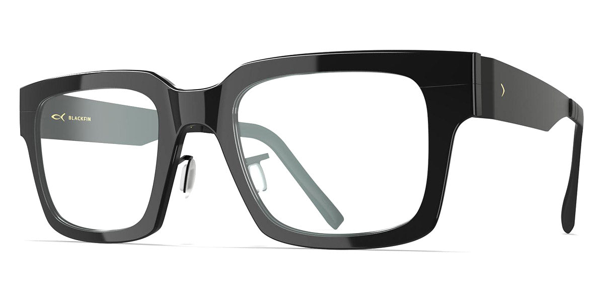 Blackfin® SOHO BLF SOHO 1622 50 - Obsidian Black Gold / Blackfin Black Eyeglasses