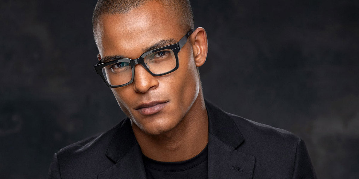 Blackfin® SOHO BLF SOHO 1622 50 - Obsidian Black Gold / Blackfin Black Eyeglasses