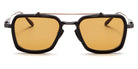 AKONI® Solis AKO Solis 507E 51 - Black Iron and Bronze Sunglasses