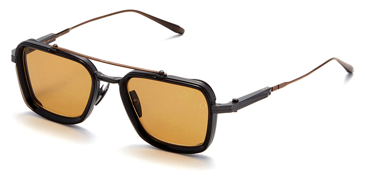 AKONI® Solis AKO Solis 507E 51 - Black Iron and Bronze Sunglasses