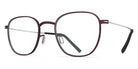 Blackfin® SONOMA BLF SONOMA 1638 48 - Damascus Burgundy / Shiny Silver Eyeglasses