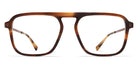 Mykita® SONU MYK SONU C175 Striped Brown/Mocca 53 - C175 Striped Brown/Mocca Eyeglasses