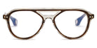 Blake Kuwahara® SPAULDING BLK SPAULDING BROWN HORN 53 - BROWN HORN Eyeglasses