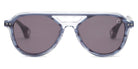 Blake Kuwahara® SPAULDING SUN BLK SPAULDING SUN NAVY HORN 53 - NAVY HORN Sunglasses