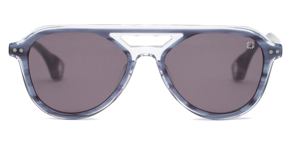 Blake Kuwahara® SPAULDING SUN BLK SPAULDING SUN NAVY HORN 53 - NAVY HORN Sunglasses