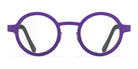 Blackfin® ST. DENIS BLF ST DENIS 1651 43 - Diva Violet / Orange Sunset Eyeglasses