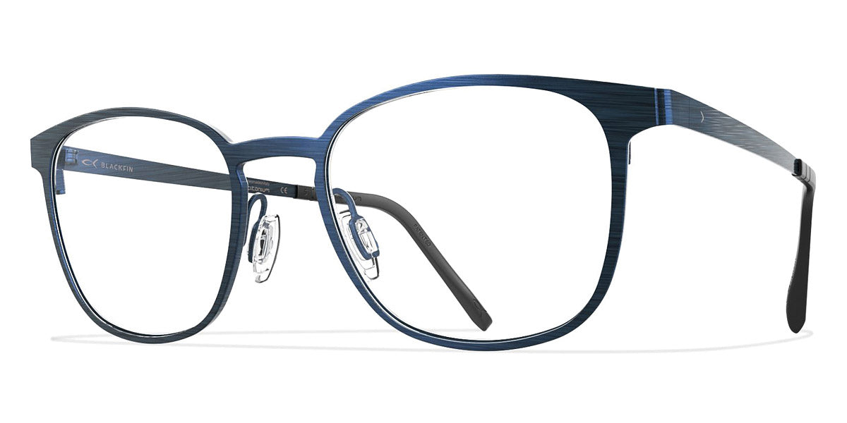 Blackfin® ST. JOHN BLF ST. JOHN 1325 51 - Antique Dark Blue Eyeglasses