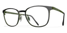 Blackfin® ST. JOHN BLF ST. JOHN 1375 51 - Black Gold/Military Green Eyeglasses
