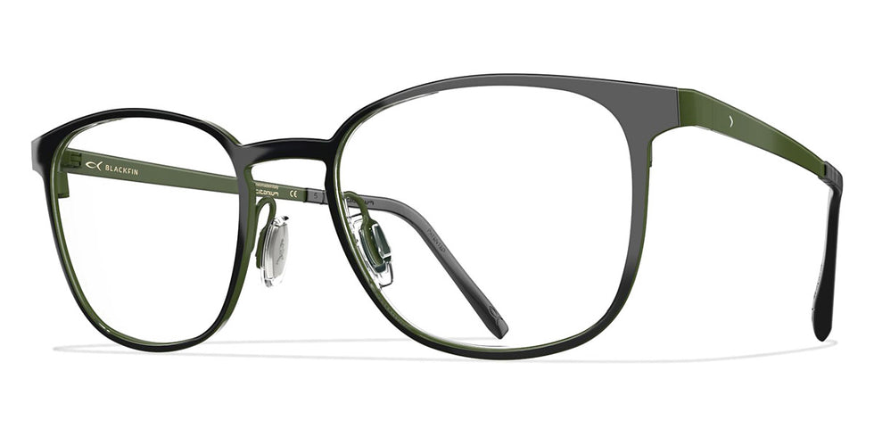 Blackfin® ST. JOHN BLF ST. JOHN 1375 51 - Black Gold/Military Green Eyeglasses