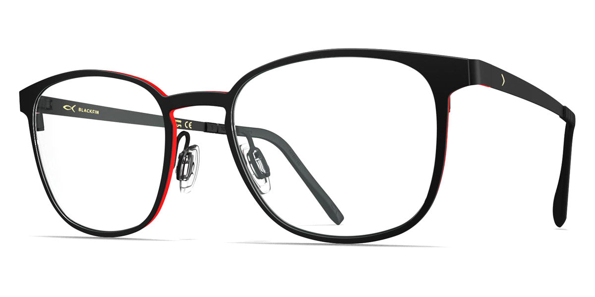 Blackfin® ST. JOHN BLF St. John 1763 51 - Matt Black/Fluo Red Eyeglasses