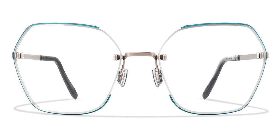 Blackfin® ST. HELEN BLF ST. HELEN 1412 57 - Amber Gold/Green Eyeglasses
