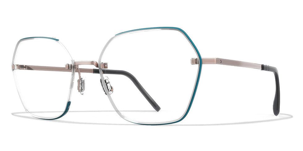 Blackfin® ST. HELEN BLF ST. HELEN 1412 57 - Amber Gold/Green Eyeglasses