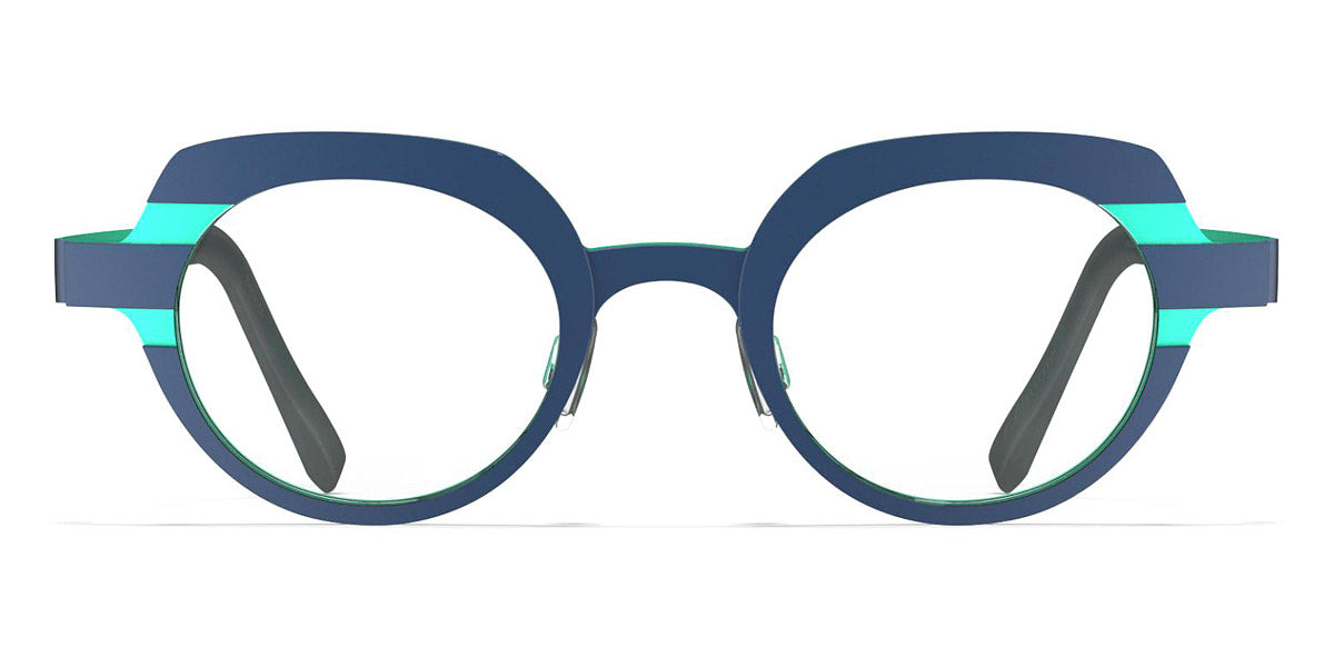 Blackfin® ST. IVES BLF ST. IVES 1617 43 - Galaxy Blue/Emerald Green Eyeglasses