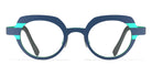 Blackfin® ST. IVES BLF ST. IVES 1617 43 - Galaxy Blue/Emerald Green Eyeglasses