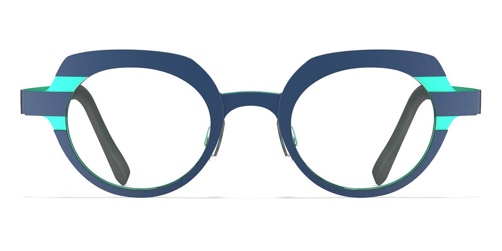 Blackfin® ST. IVES BLF ST. IVES 1617 43 - Galaxy Blue/Emerald Green Eyeglasses