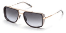 AKONI® Stargazer AKO Stargazer 500A 59 - Brushed White Gold Sunglasses