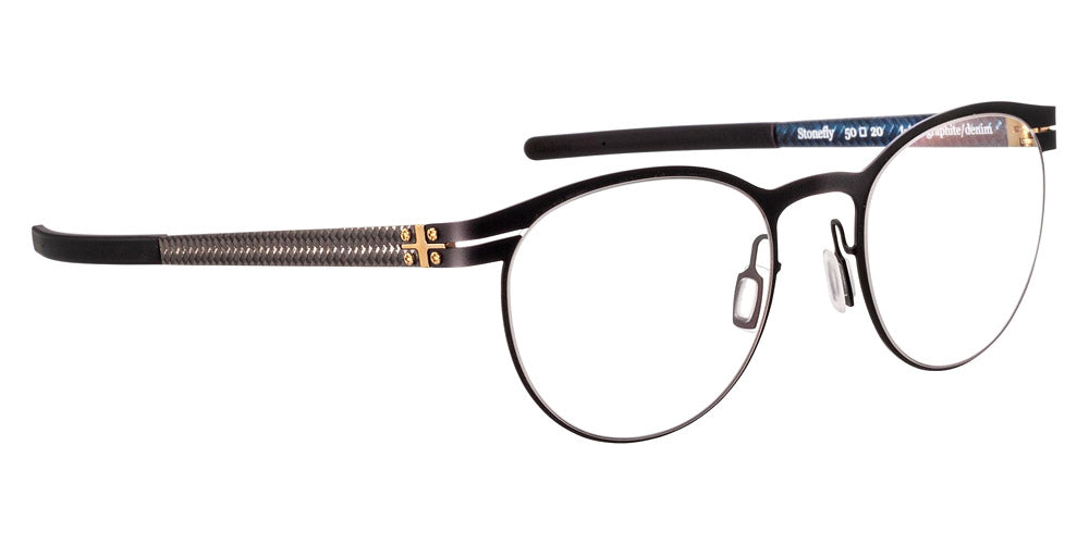 BLAC® STONEFLY BLAC STONEFLY INK GP 50 - Black / Black 1 Eyeglasses