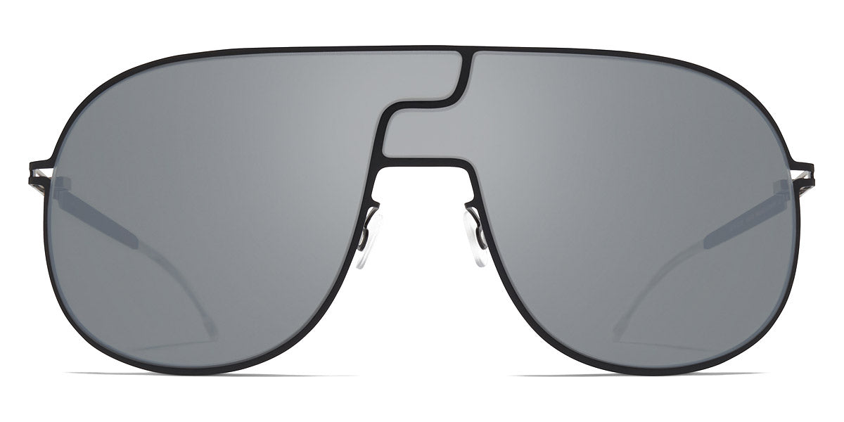 Mykita® STUDIO12.1 MYK STUDIO12.1 Jet Black / Silver Flash 135 - Jet Black / Silver Flash Sunglasses