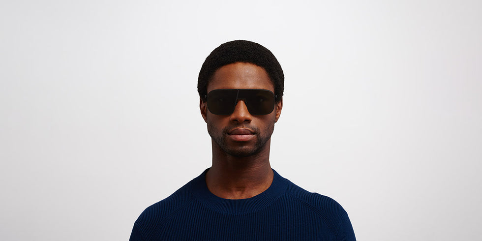 Mykita® STUDIO12.2 MYK STUDIO12.2 Black / Dark Grey Solid 136 - Black / Dark Grey Solid Sunglasses