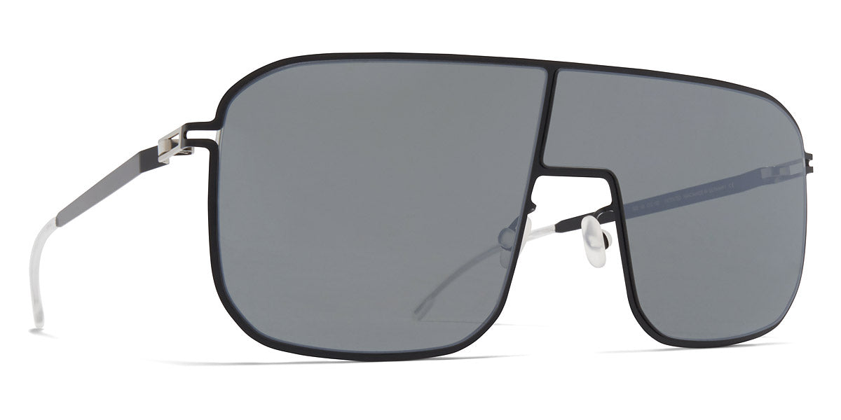 Mykita® STUDIO12.2 MYK STUDIO12.2 Jet Black / Silver Flash 136 - Jet Black / Silver Flash Sunglasses