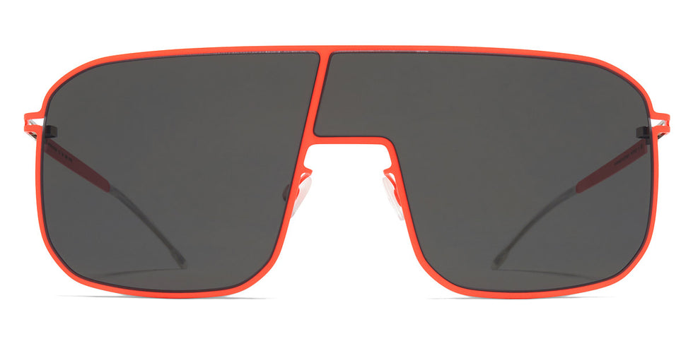 Mykita® STUDIO12.2 MYK STUDIO12.2 Neon Red / Dark Grey Solid Shield 136 - Neon Red / Dark Grey Solid Shield Sunglasses