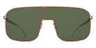 Mykita® STUDIO12.2 MYK STUDIO12.2 Pink Clay / Olive Green 136 - Pink Clay / Olive Green Sunglasses