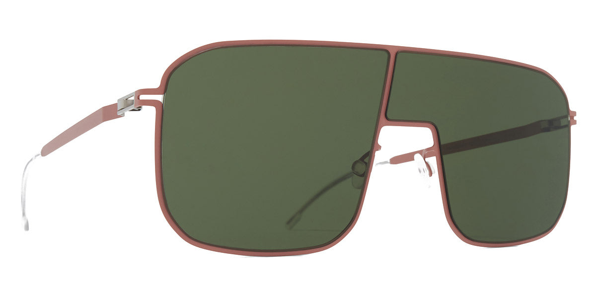 Mykita® STUDIO12.2 MYK STUDIO12.2 Pink Clay / Olive Green 136 - Pink Clay / Olive Green Sunglasses