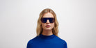 Mykita® STUDIO12.2 MYK STUDIO12.2 Shiny Graphite / Infrared Flash 136 - Shiny Graphite / Infrared Flash Sunglasses