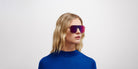Mykita® STUDIO12.2 MYK STUDIO12.2 Shiny Graphite / Infrared Flash 136 - Shiny Graphite / Infrared Flash Sunglasses