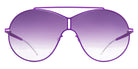 Mykita® STUDIO12.5 MYK STUDIO12.5 Bright Clover / Dark Blue Gradient Shield 64 - Bright Clover / Dark Blue Gradient Shield Sunglasses