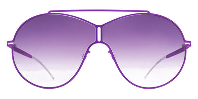 Mykita® STUDIO12.5 MYK STUDIO12.5 Bright Clover / Dark Blue Gradient Shield 64 - Bright Clover / Dark Blue Gradient Shield Sunglasses