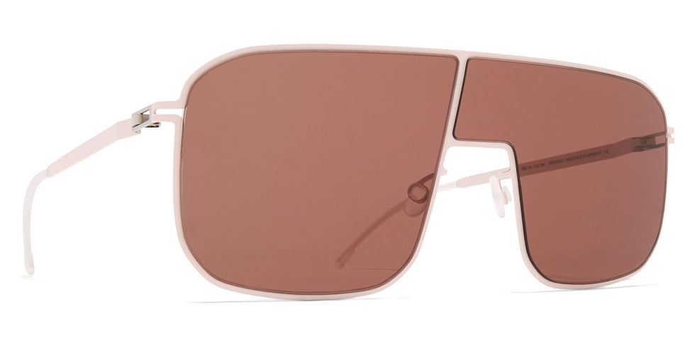 Mykita® STUDIO12.2 MYK STUDIO12.2 Aurore / Rosewood Brown Shield 136 - Aurore / Rosewood Brown Shield Sunglasses