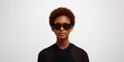 Mykita® STUDIO13.1 MYK STUDIO13.1 MA1 Pitch Black/Black Havana / Cool Grey Solid 50 - MA1 Pitch Black/Black Havana / Cool Grey Solid Sunglasses