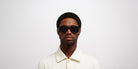 Mykita® STUDIO13.1 MYK STUDIO13.1 MA1 Pitch Black/Black Havana / Cool Grey Solid 50 - MA1 Pitch Black/Black Havana / Cool Grey Solid Sunglasses