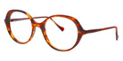 Lafont® SUCRE SUCRE 5203 49 - Brown - 5203 Eyeglasses