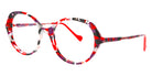 Lafont® SUCRE SUCRE 6135 49 - Red - 6135 Eyeglasses