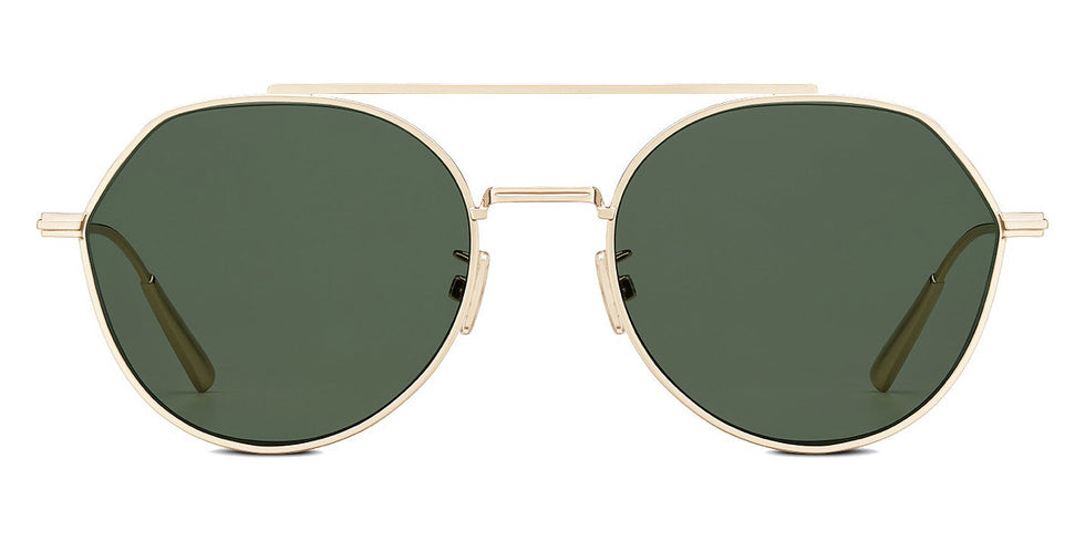 Dior® Diorblacksuit R6U CD DRBLKSUIT R6U B0C0 54 - Shiny Light Nickeltin Lenses  Green  Organic  B0C0 Sunglasses