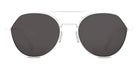 Dior® Diorblacksuit R6U CD DRBLKSUIT R6U F0A0 54 - Shiny Palladium Lenses  Smoke  Organic F0A0 Sunglasses