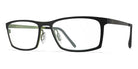 Blackfin® SUND BLF SUND 1024 53 - Black/Green Eyeglasses